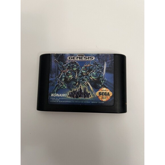 Teenage Mutant Ninja Turtles: The Hyperstone Heist (Sega Genesis) ⭐️BEAUTIFUL⭐️
